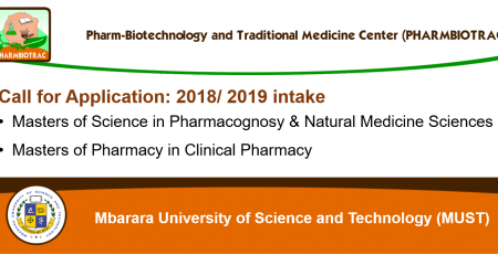 Image showing test: Call for Application: 2018/2019 Intake Masters of Science in Pharmacognosy & Natural Medicine Sciences Masters of Pharmacy in Clinical Pharmacy