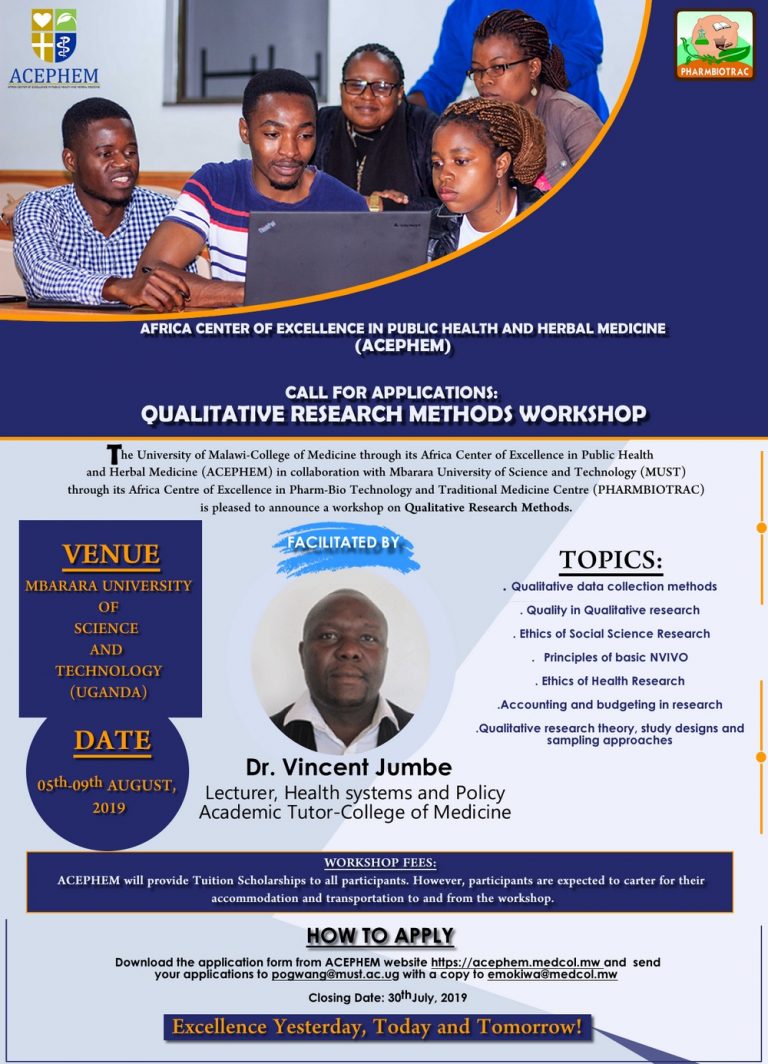 ualitative-Research-Methods course Poster