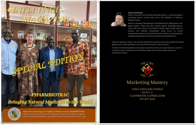 PHARMBIOTRAC is featured in the special edition of Influence magazine.